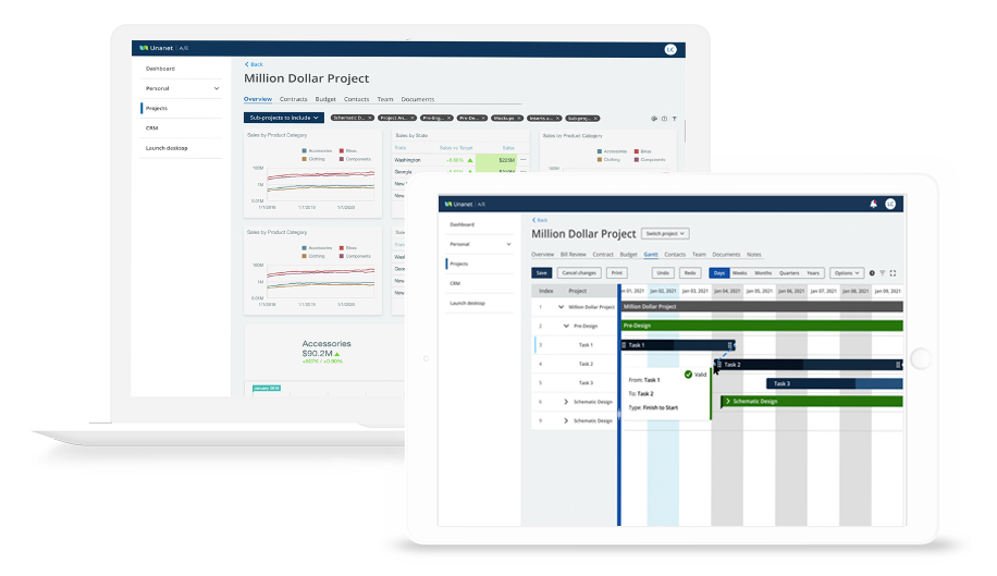 Unanet-ERP-AE-project-management-screenshot