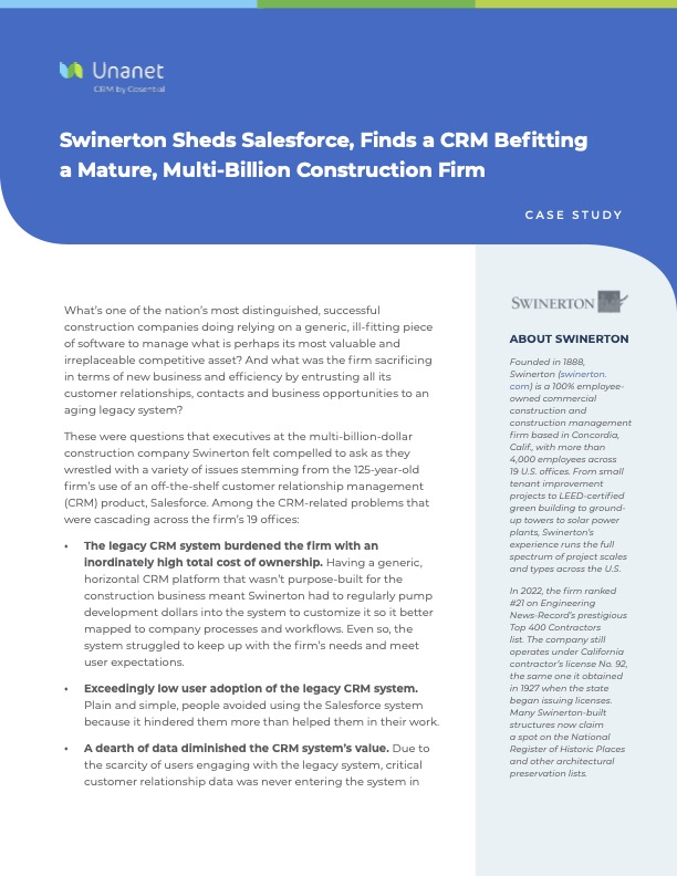 Swinerton An AEC Success Story